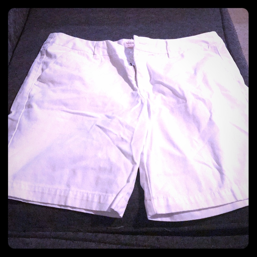 White Shorts